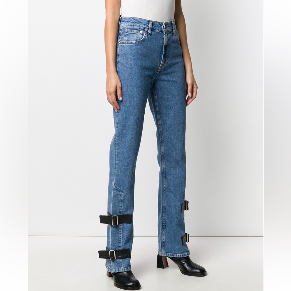 Helmut Lang Strap bootcut jeans sz 27